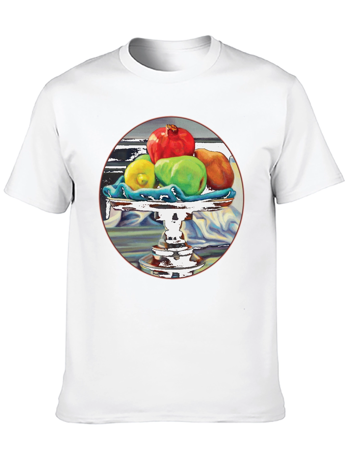 Fruit Still Life T-Shirt - Artistic Design