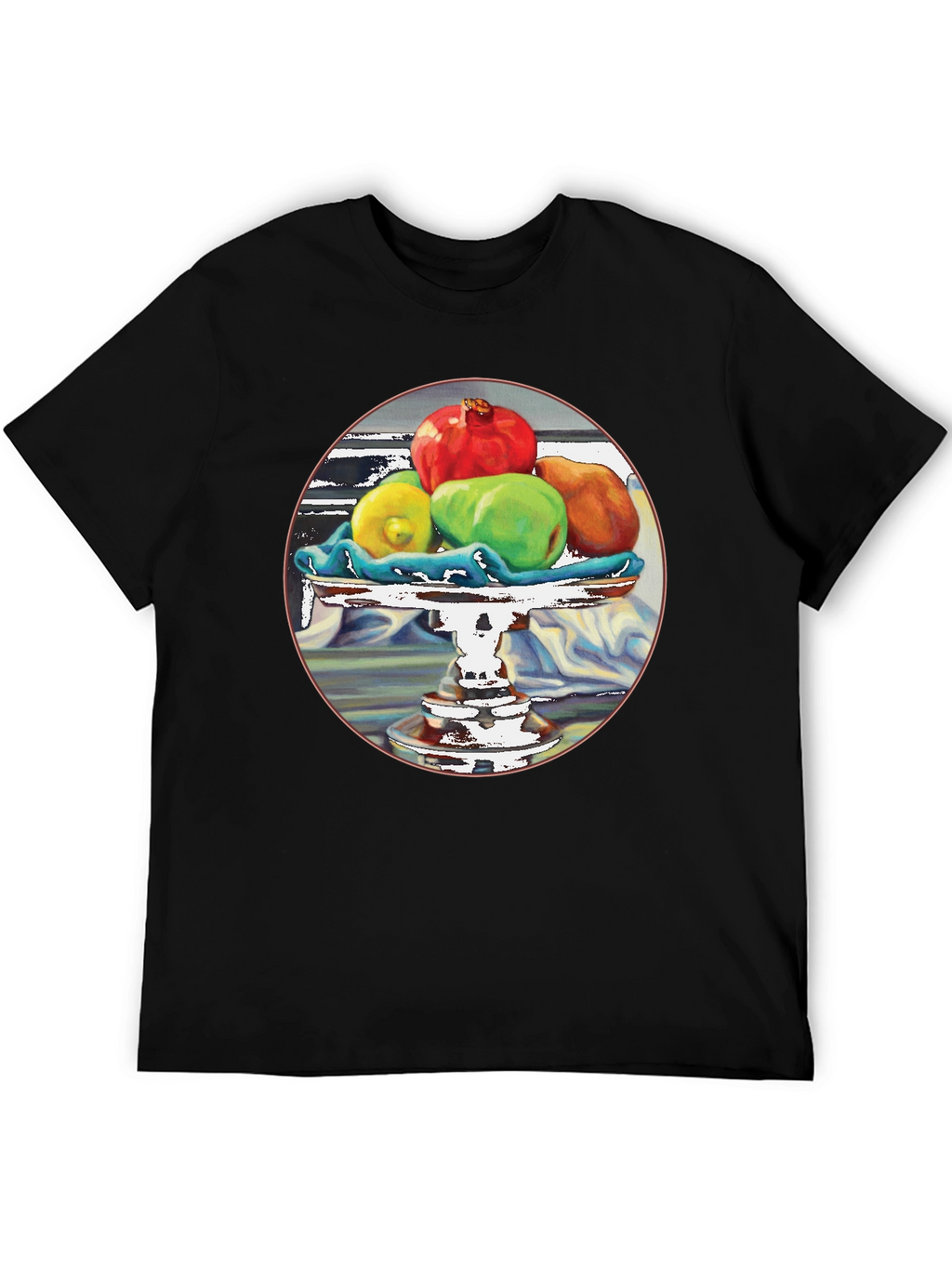 Fruit Still Life T-Shirt - Artistic Design