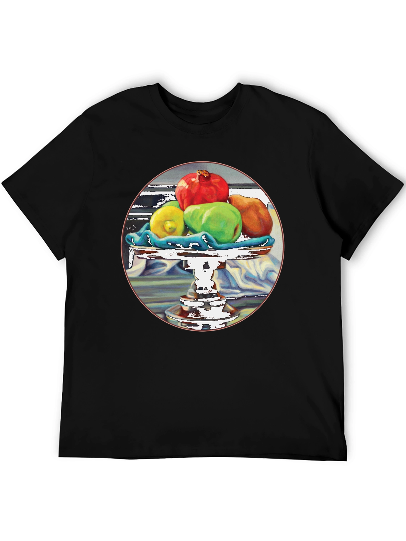 Fruit Still Life T-Shirt - Artistic Design