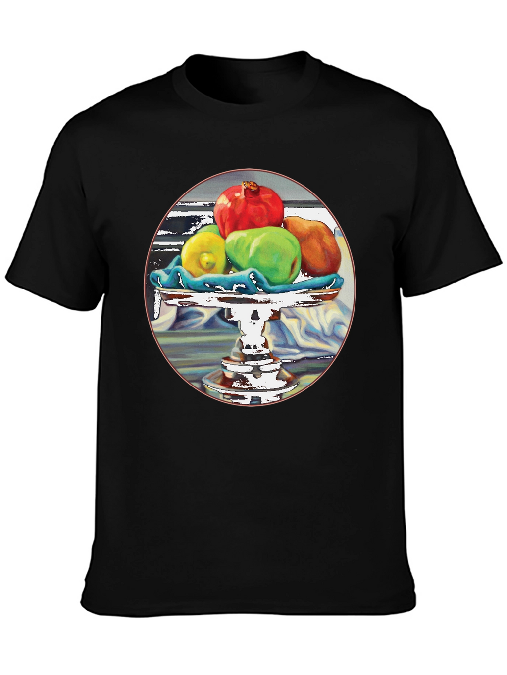 Fruit Still Life T-Shirt - Artistic Design