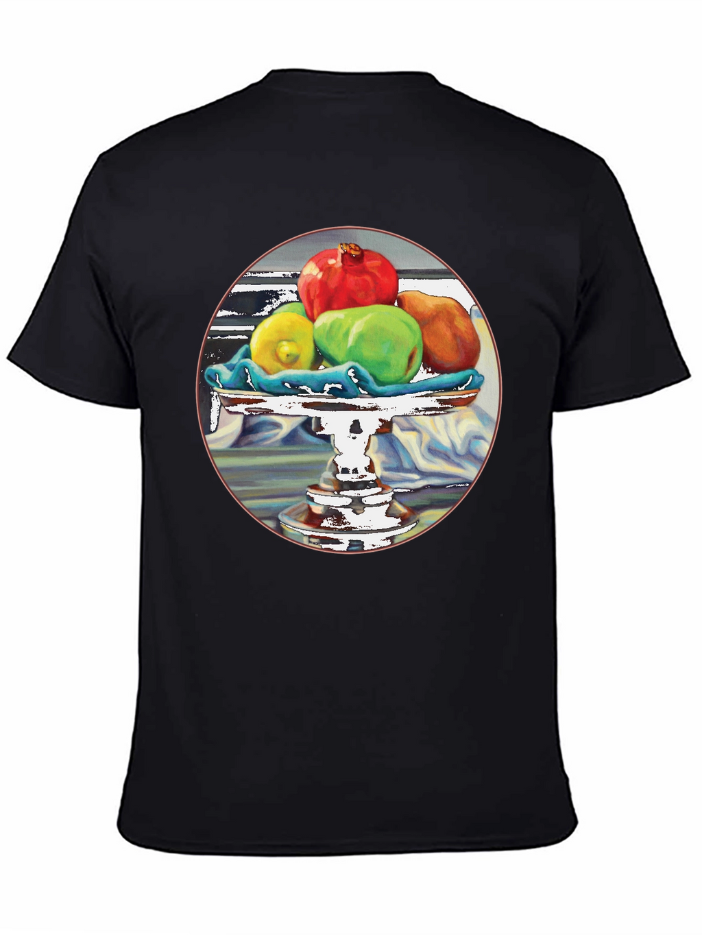 Fruit Still Life T-Shirt - Artistic Design