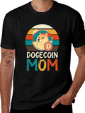 DogeCoin Mom T-Shirt - Crypto Lover Tee