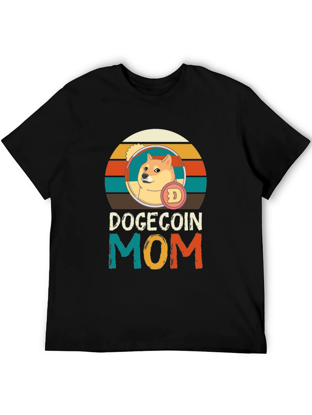 DogeCoin Mom T-Shirt - Crypto Lover Tee
