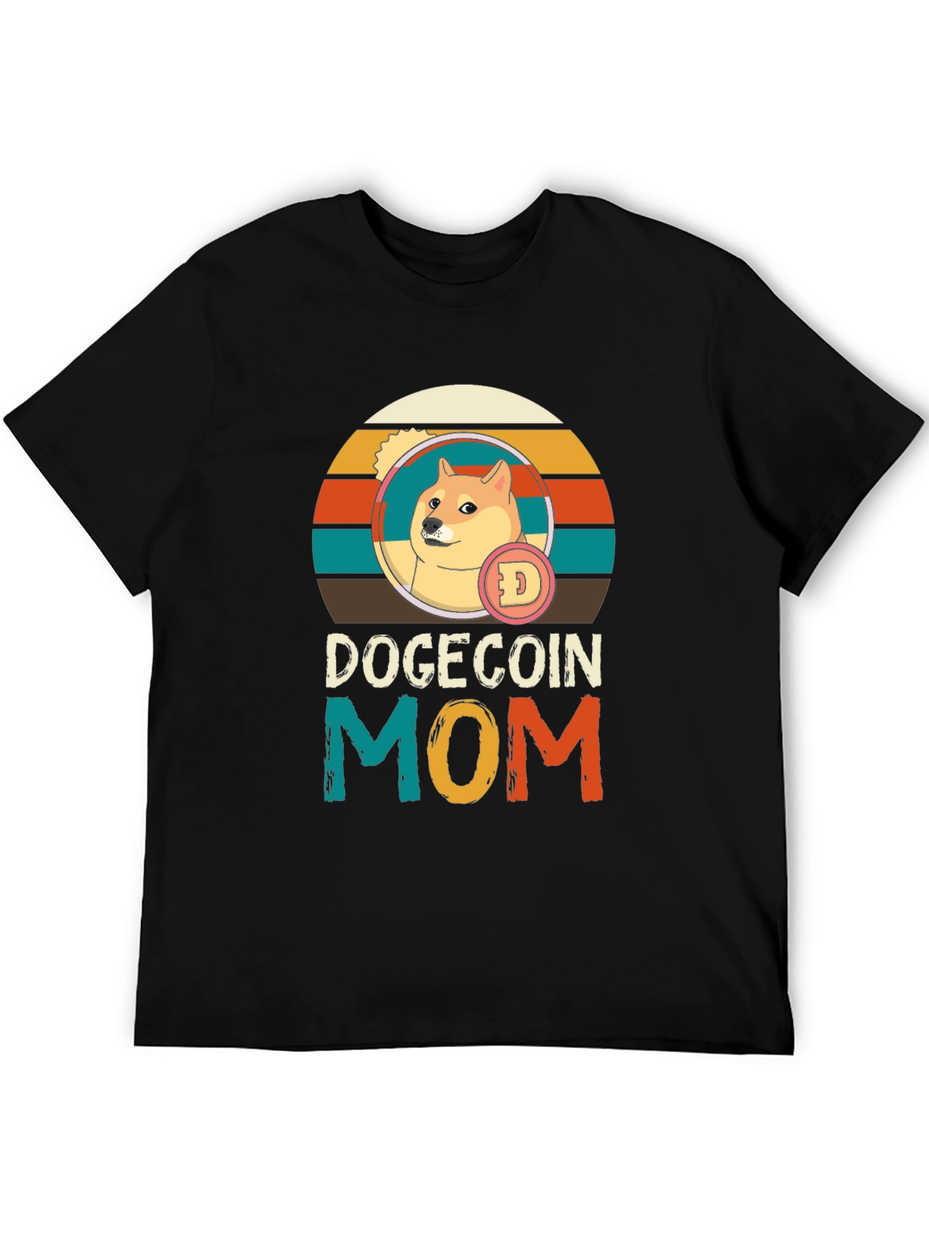 DogeCoin Mom T-Shirt - Crypto Lover Tee