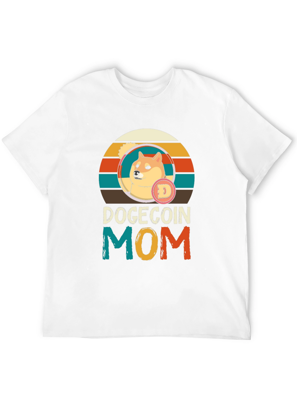 DogeCoin Mom T-Shirt - Crypto Lover Tee