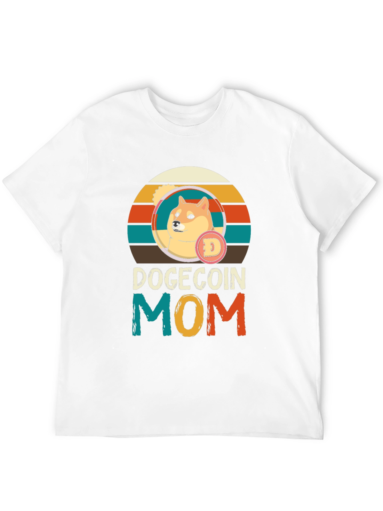 DogeCoin Mom T-Shirt - Crypto Lover Tee