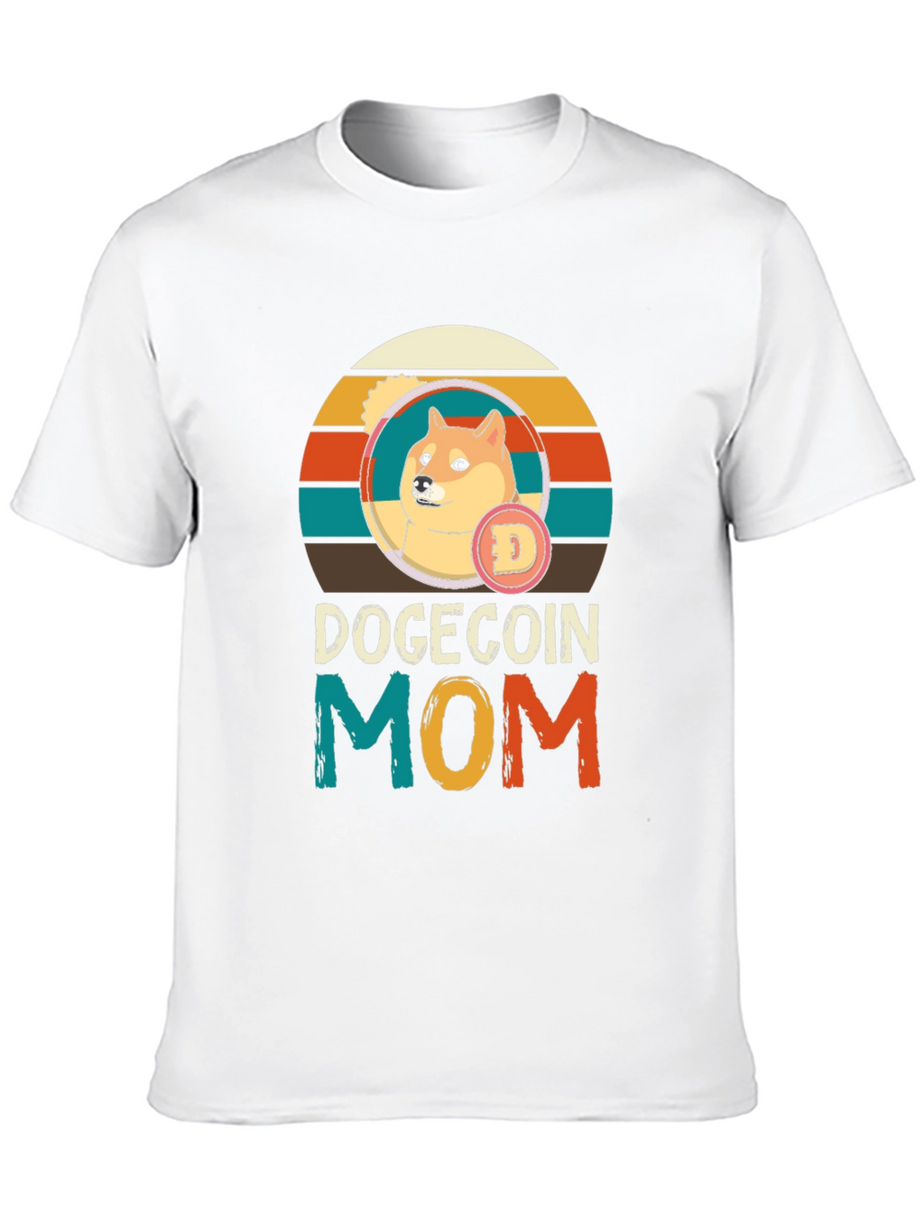 DogeCoin Mom T-Shirt - Crypto Lover Tee
