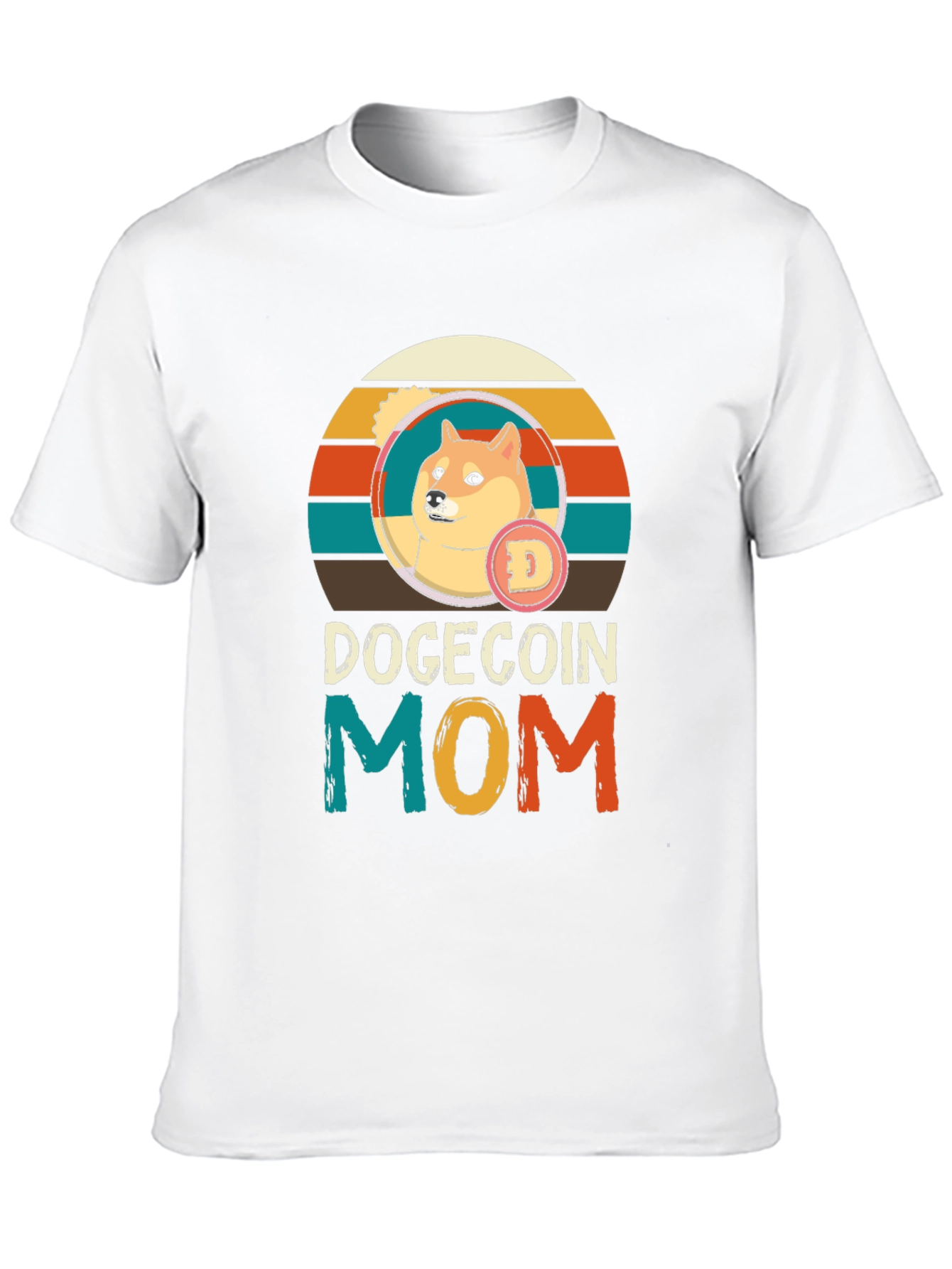 DogeCoin Mom T-Shirt - Crypto Lover Tee