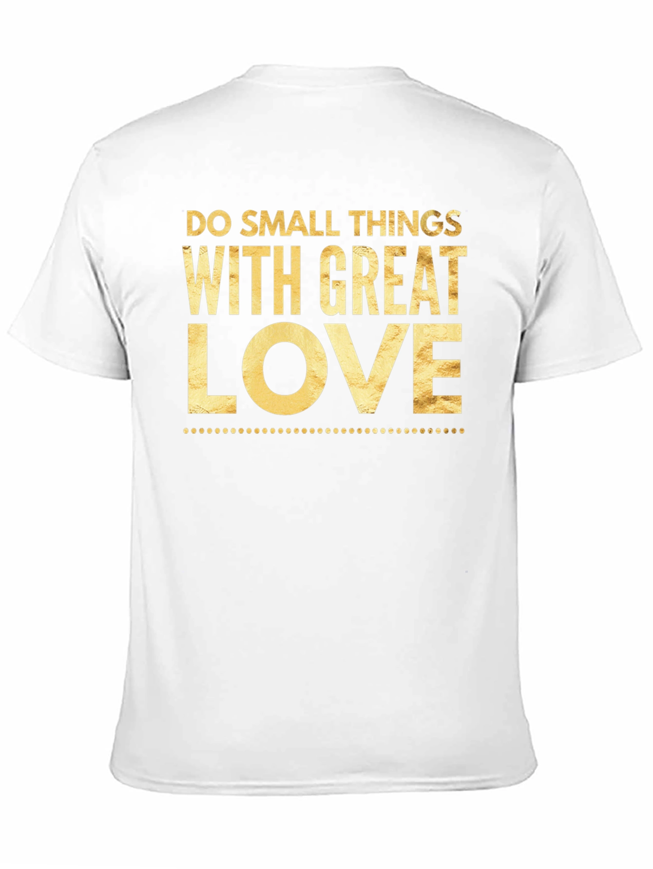 Do Small Things With Great Love Black Tee