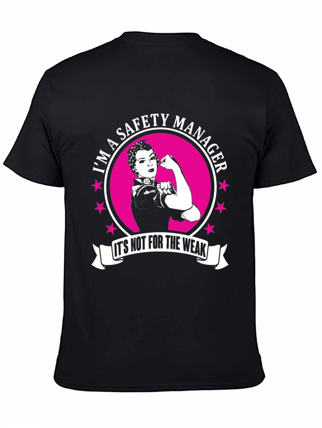 Safety Manager Strong Woman T-Shirt