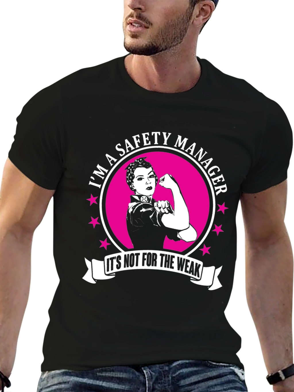 Safety Manager Strong Woman T-Shirt