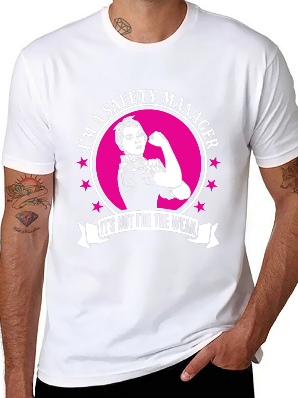 Safety Manager Strong Woman T-Shirt
