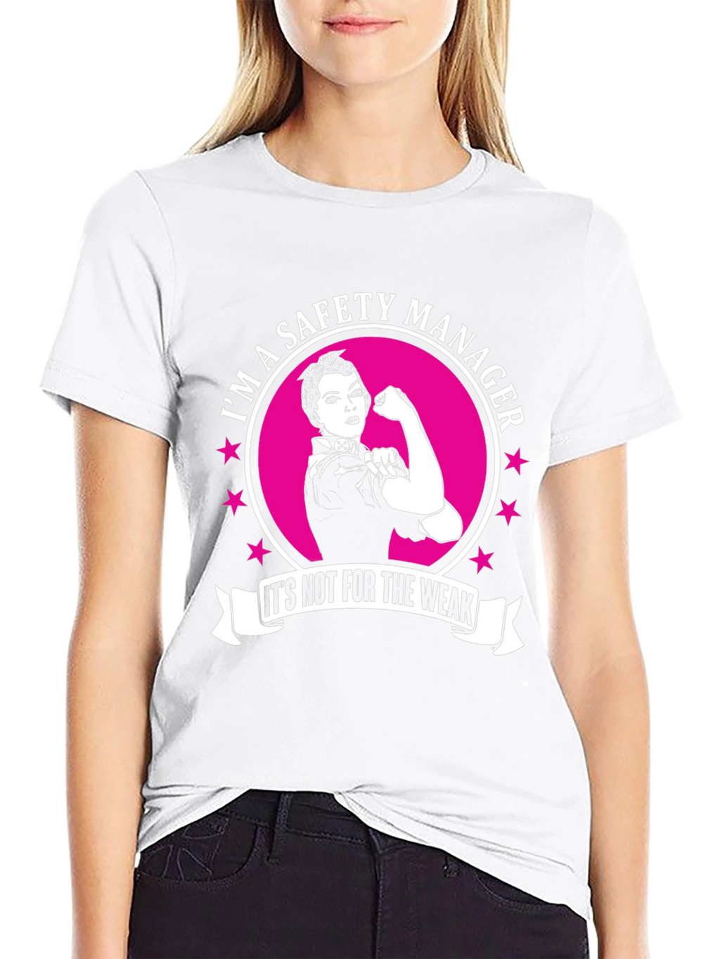 Safety Manager Strong Woman T-Shirt