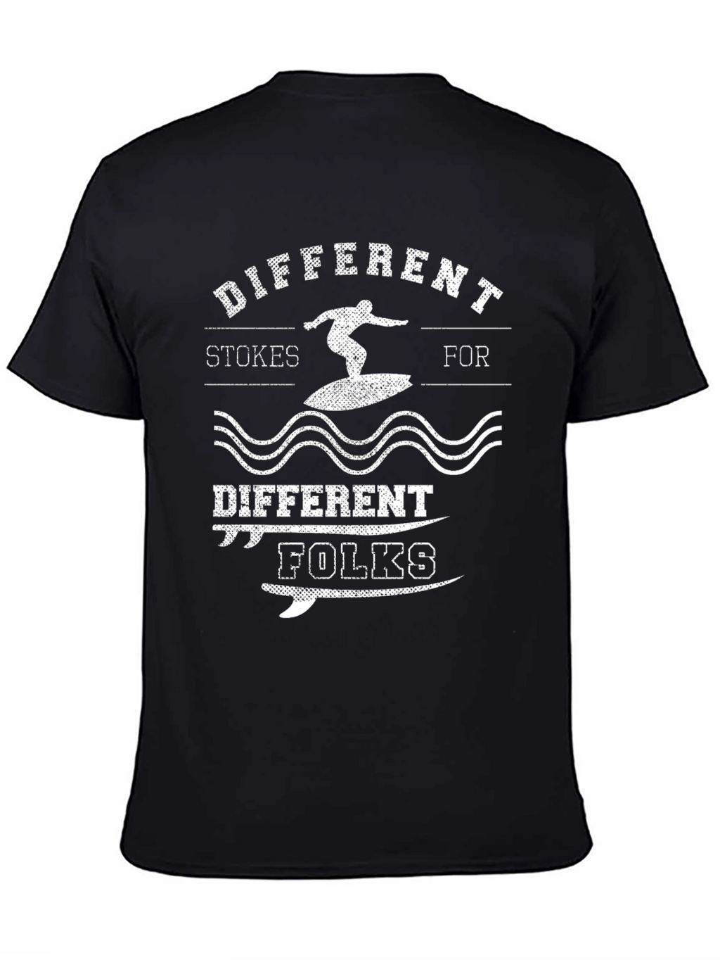 Different Strokes Surfing Graphic Tee