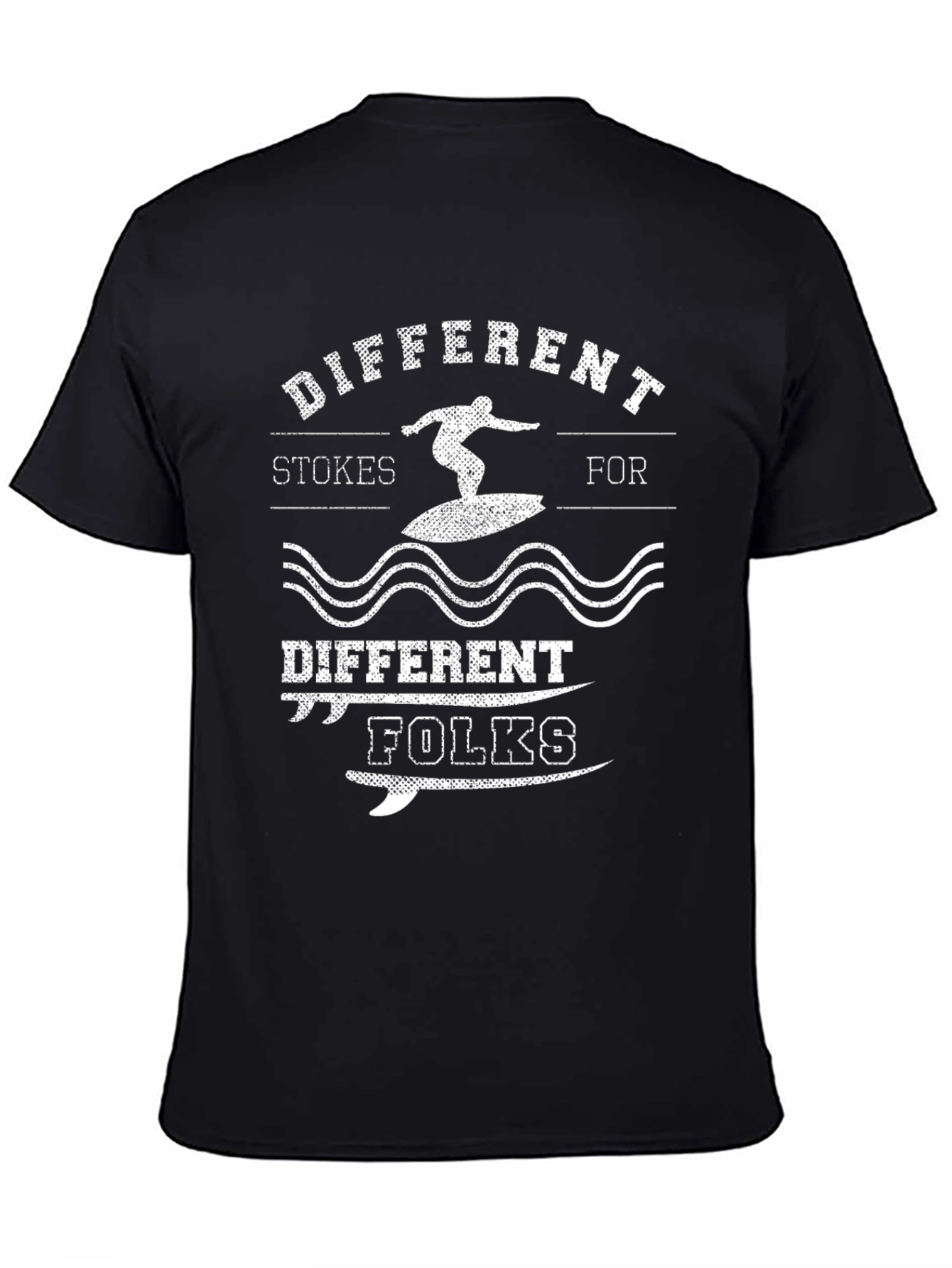 Different Strokes Surfing Graphic Tee