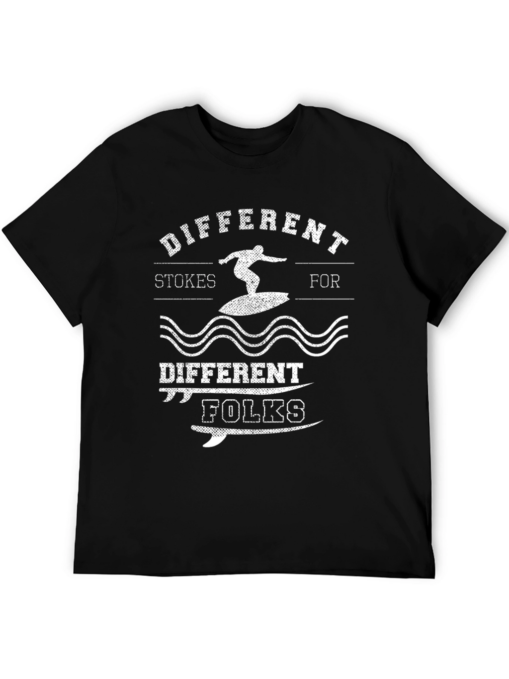 Different Strokes Surfing Graphic Tee