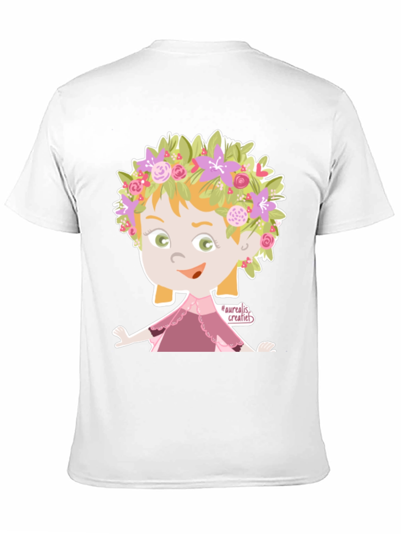 Floral Fairy Graphic T-Shirt - Unique Design