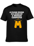 Funny Broken Computer Graphic Tee
