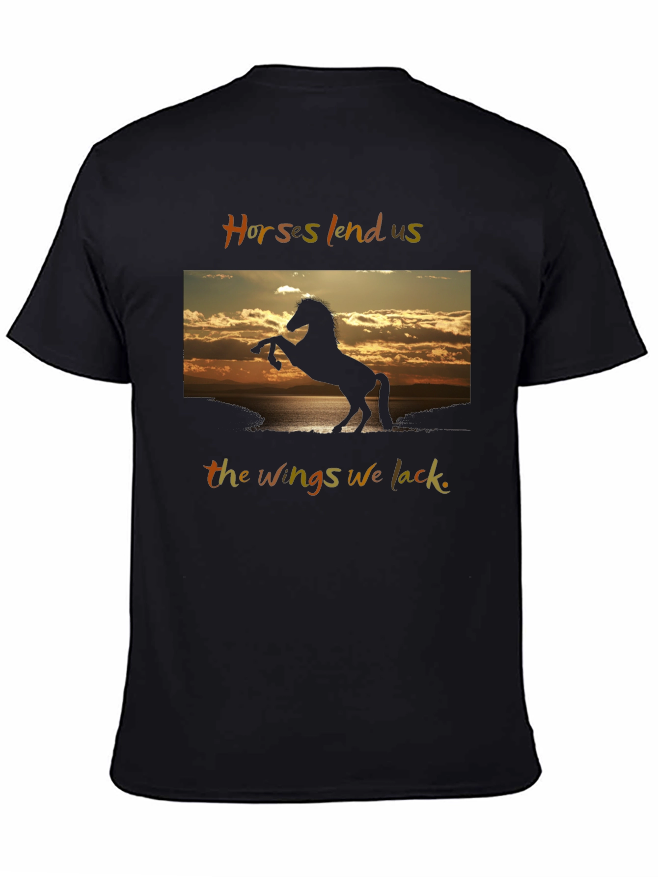 Horse Silhouette Graphic Tee