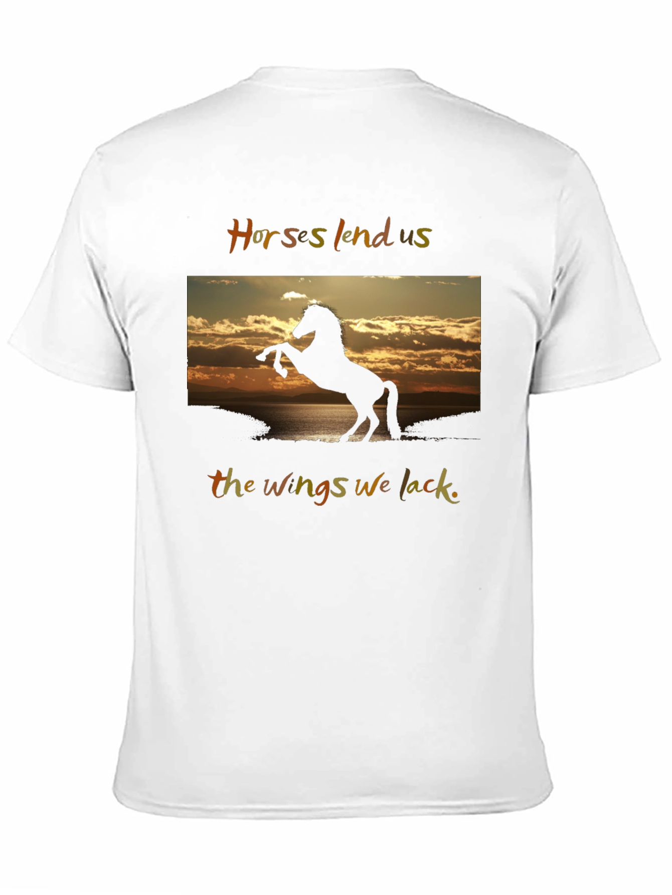 Horse Silhouette Graphic Tee