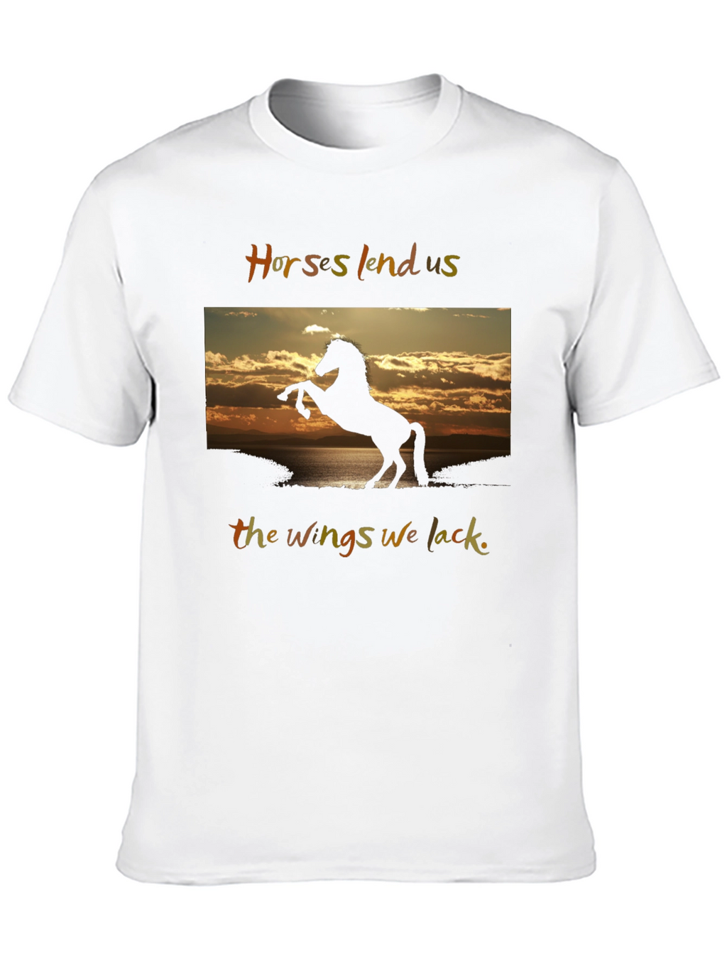 Horse Silhouette Graphic Tee