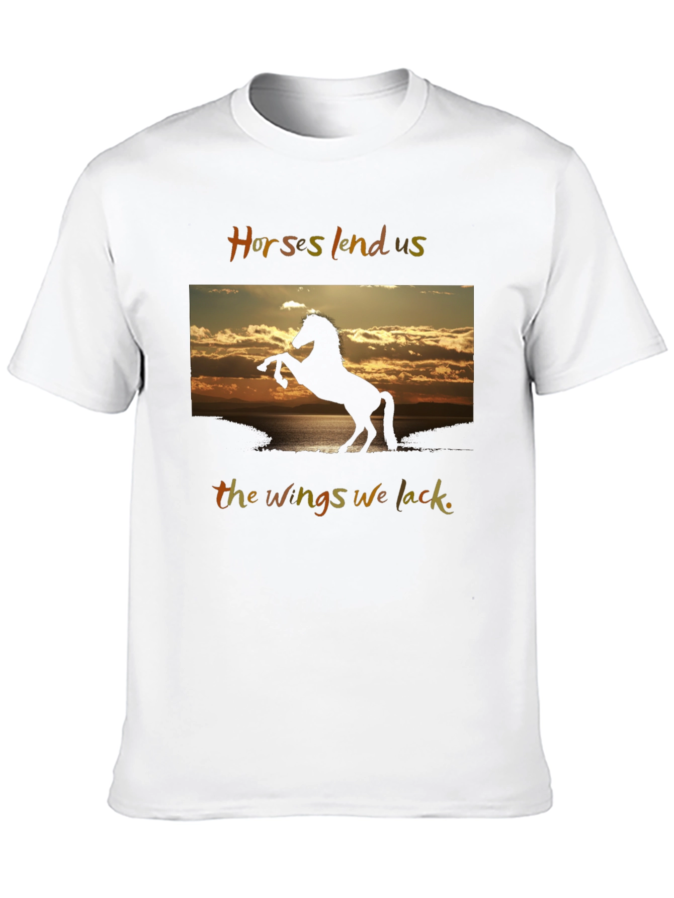 Horse Silhouette Graphic Tee