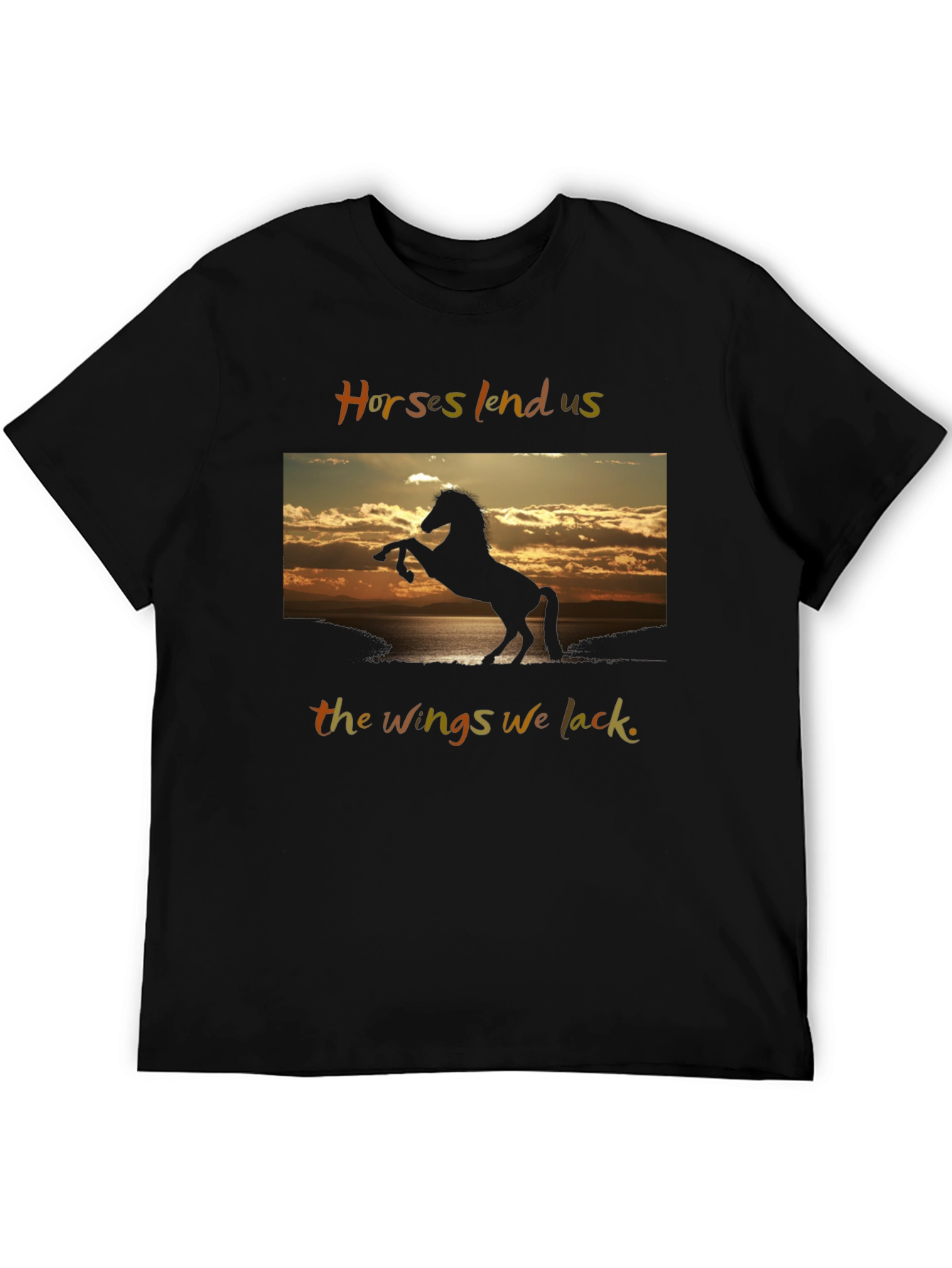 Horse Silhouette Graphic Tee