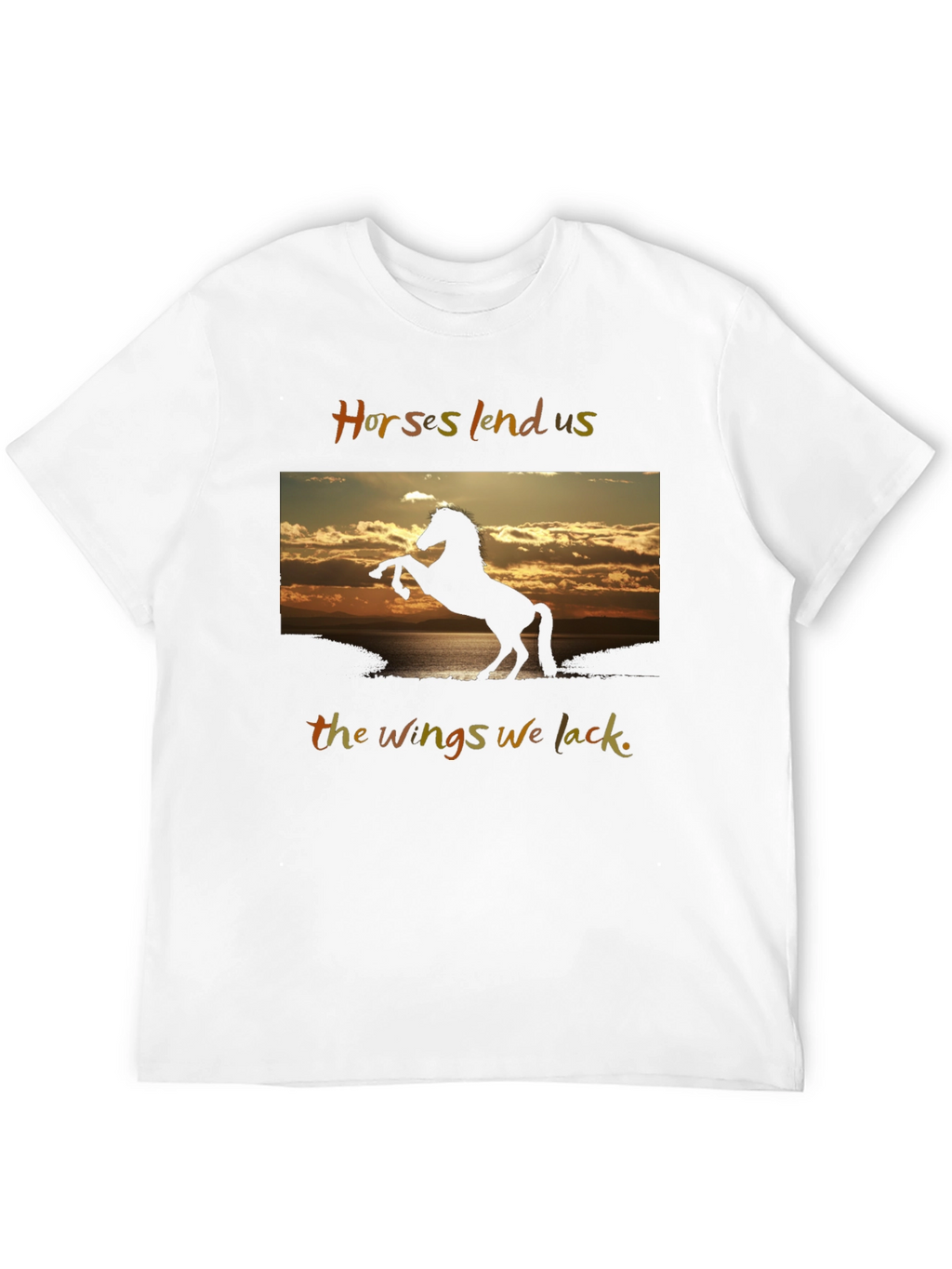 Horse Silhouette Graphic Tee