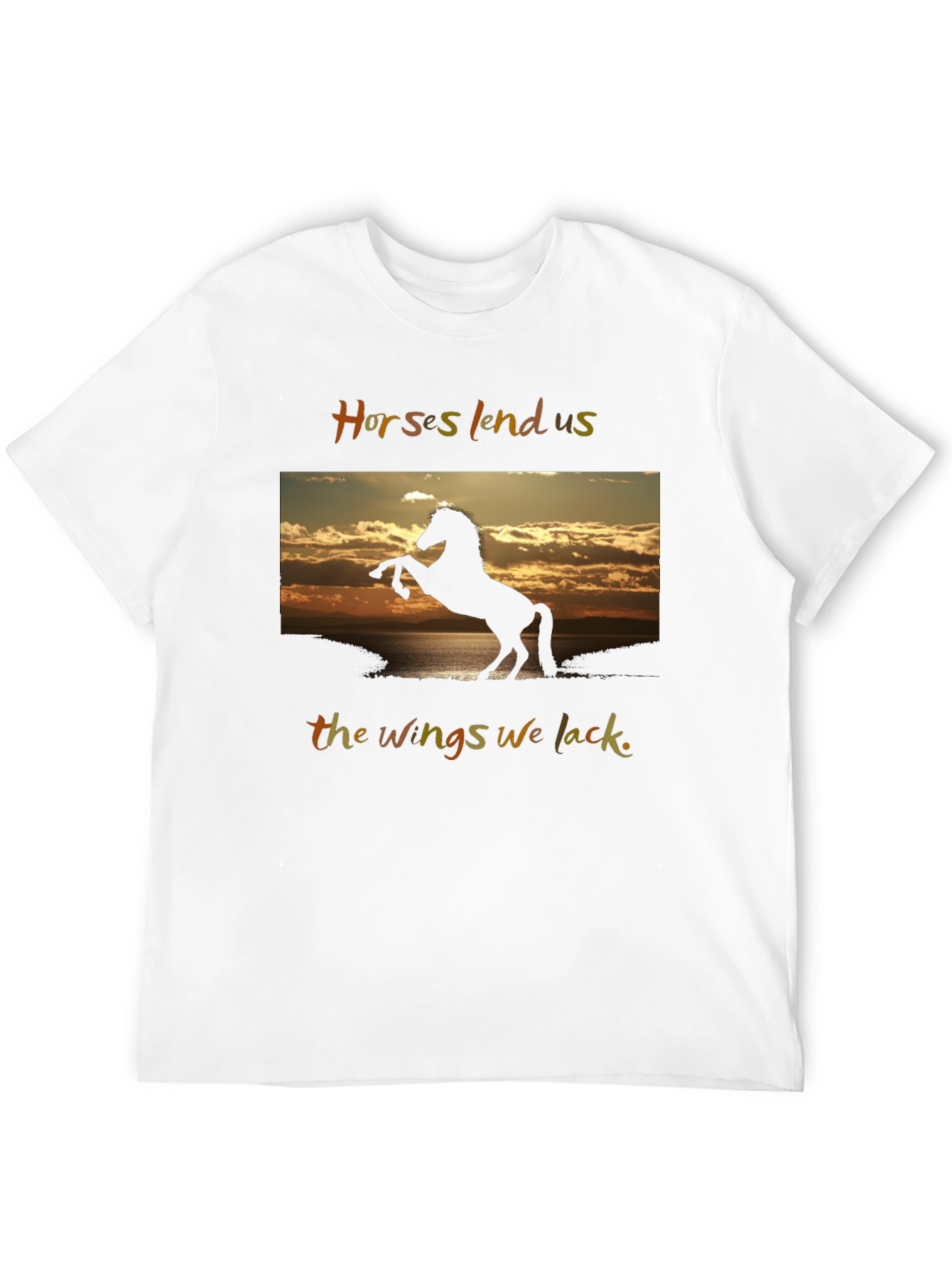 Horse Silhouette Graphic Tee