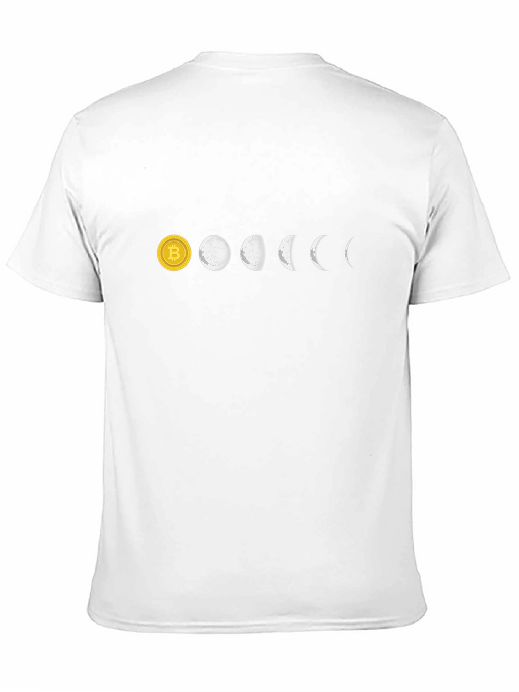 Bitcoin Moon Phase T-Shirt - Crypto Evolution