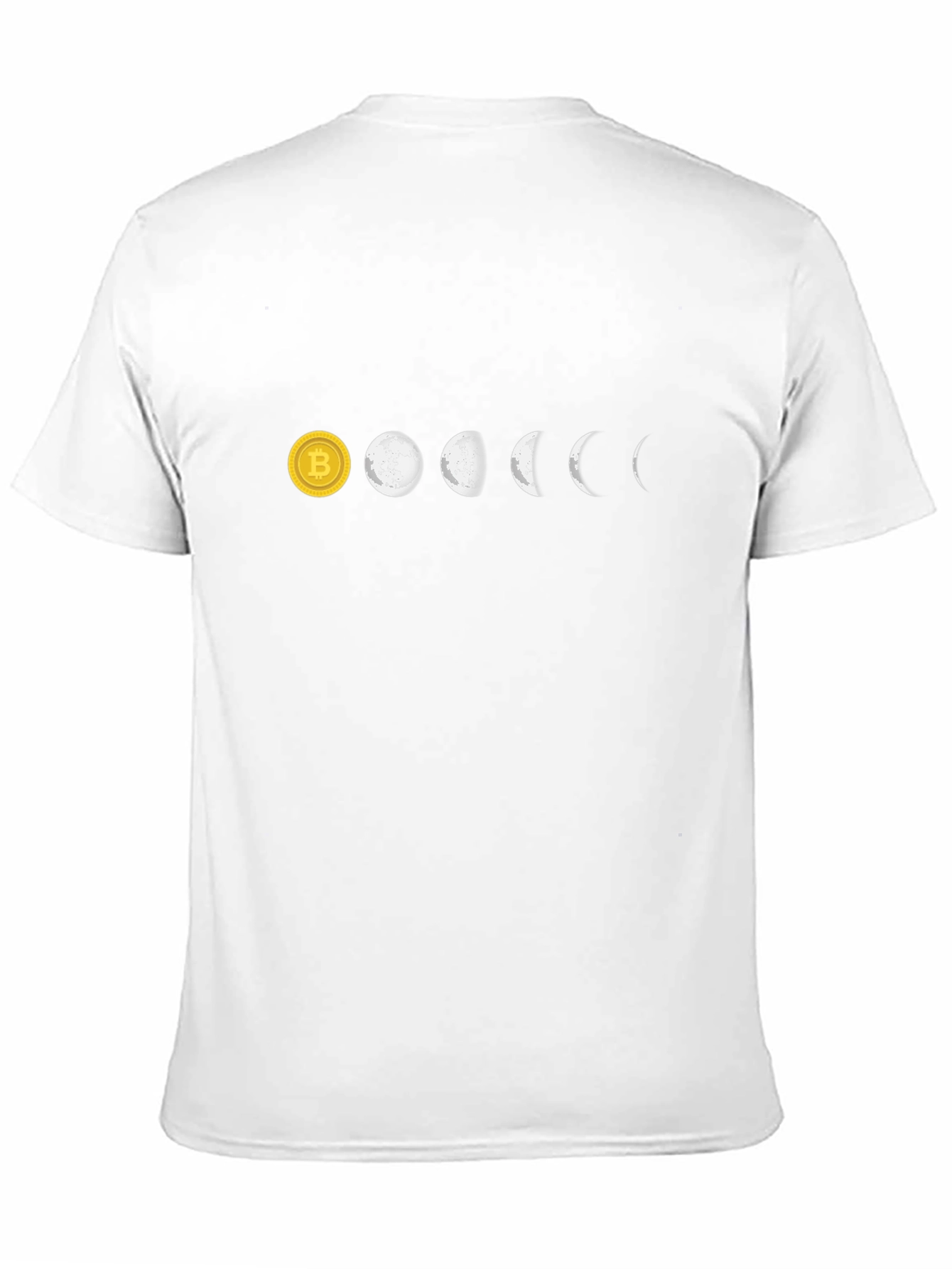 Bitcoin Moon Phase T-Shirt - Crypto Evolution