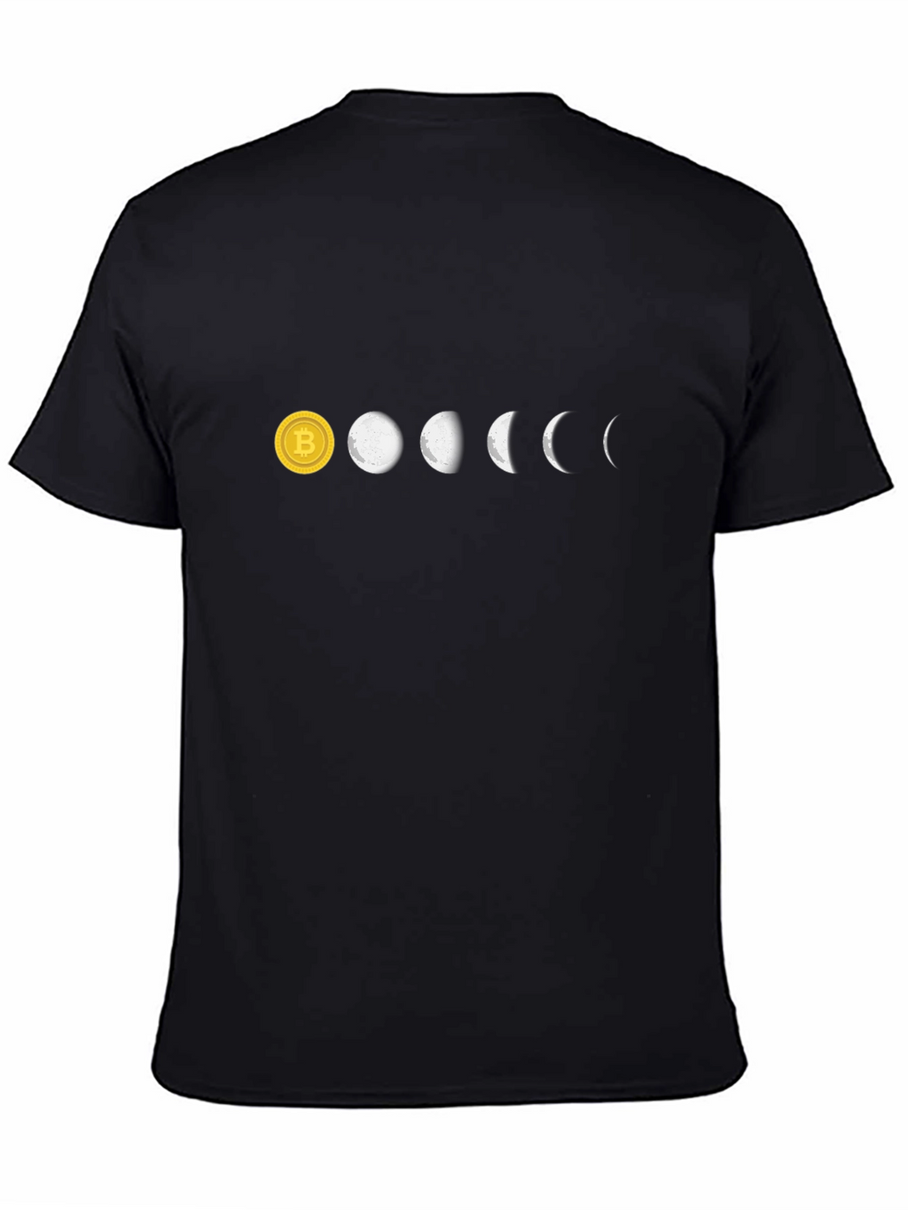 Bitcoin Moon Phase T-Shirt - Crypto Evolution