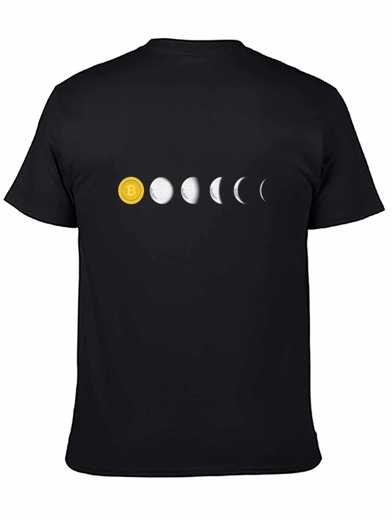 Bitcoin Moon Phase T-Shirt - Crypto Evolution
