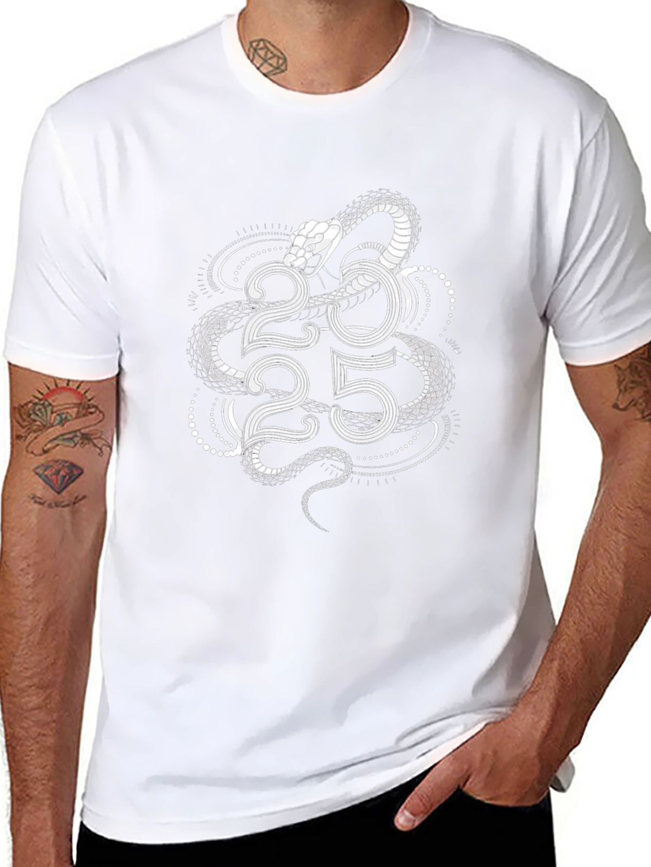 Snake 2025 T-Shirt - Stylish Graphic Tee