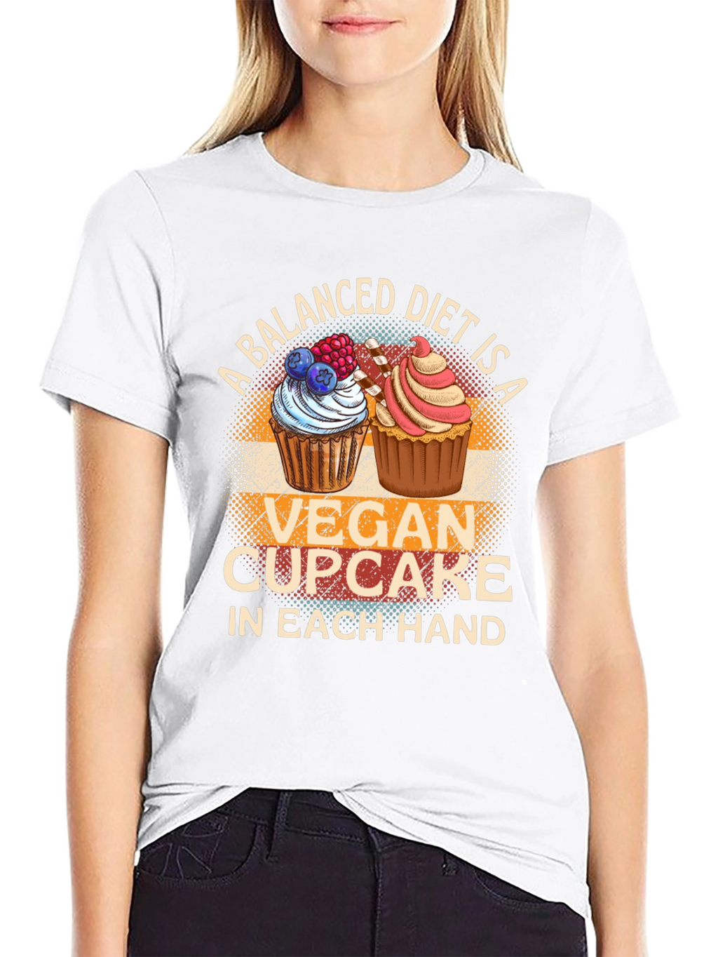 Vegan Cupcake Diet T-Shirt