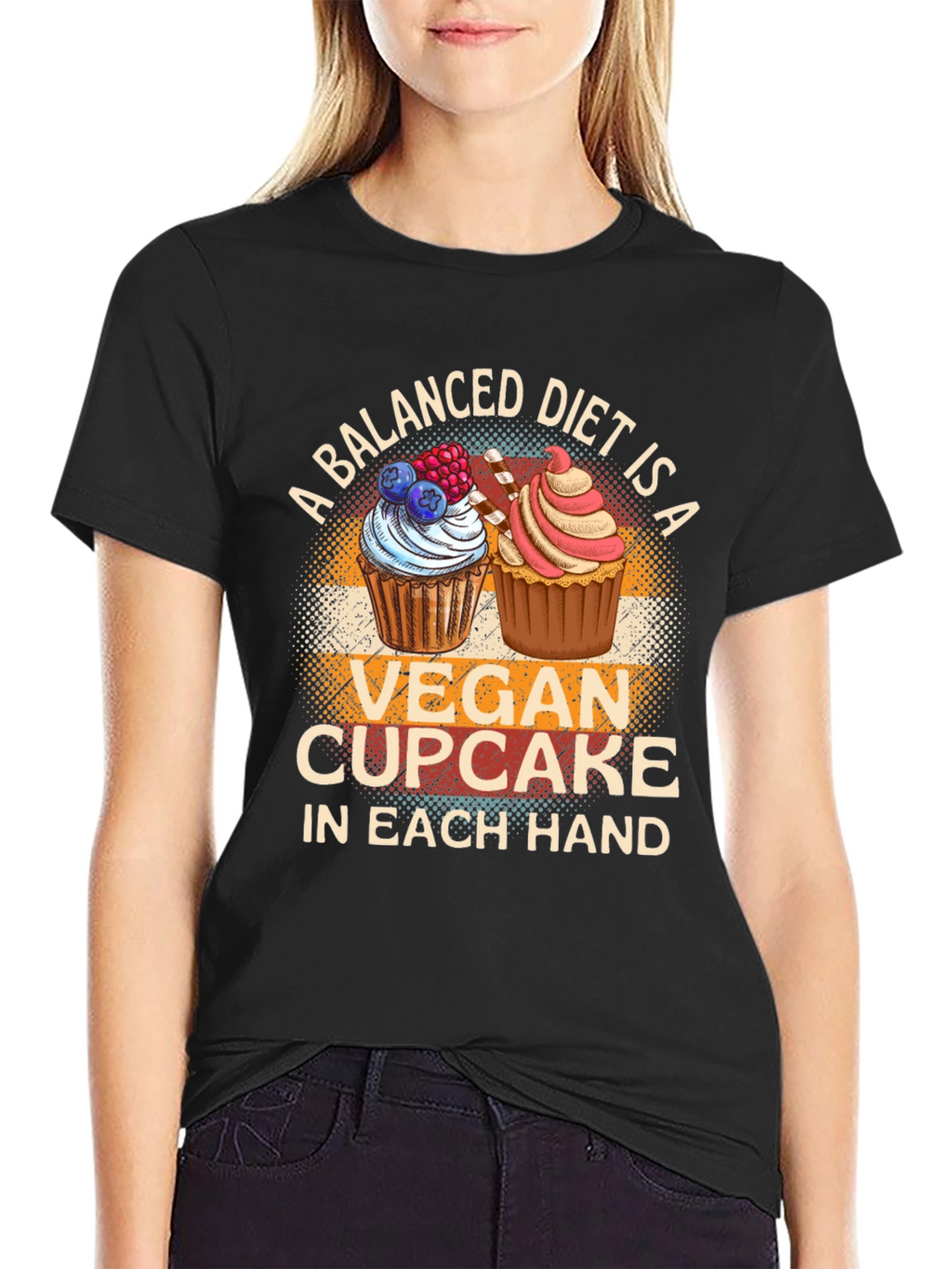 Vegan Cupcake Diet T-Shirt