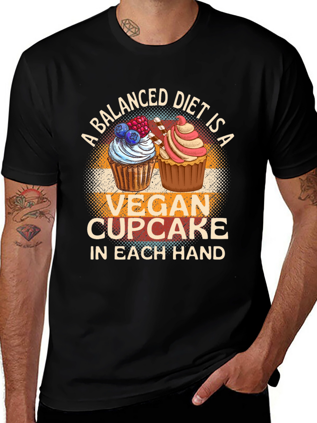 Vegan Cupcake Diet T-Shirt
