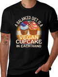 Vegan Cupcake Diet T-Shirt