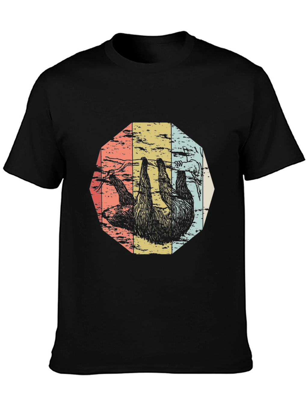 Retro Sloth Graphic Tee
