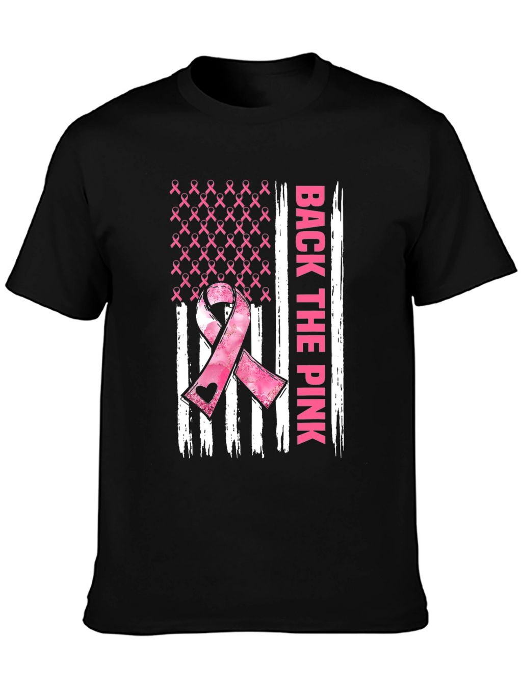 Back The Pink Breast Cancer Awareness T-Shirt
