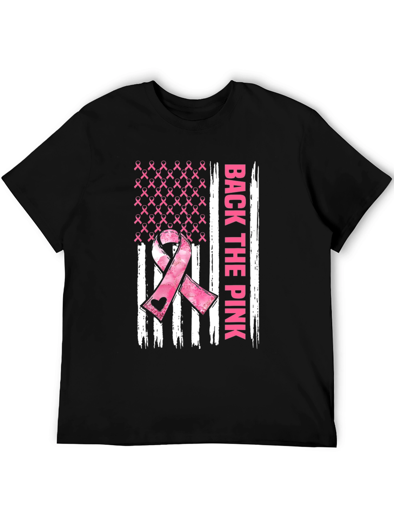 Back The Pink Breast Cancer Awareness T-Shirt