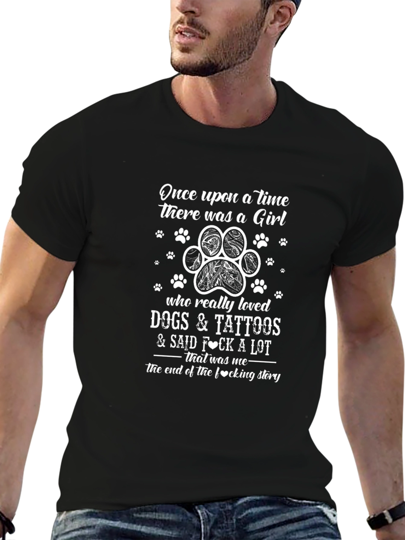Dogs & Tattoos Graphic Tee - Once Upon A Time Girls T-Shirt