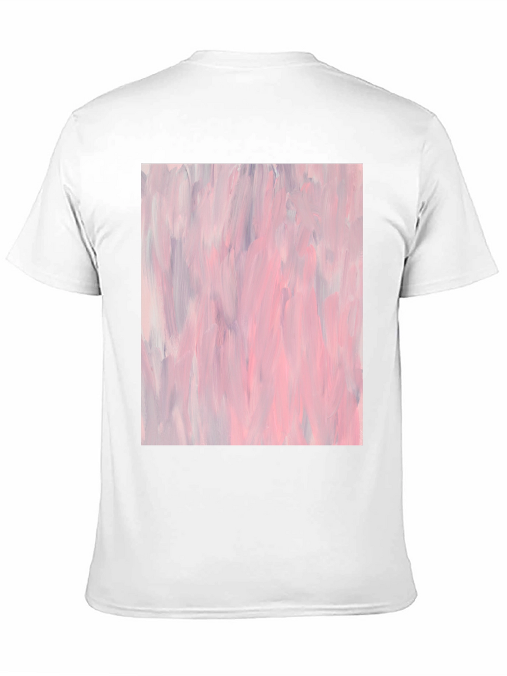 Abstract Art Black Cotton T-Shirt