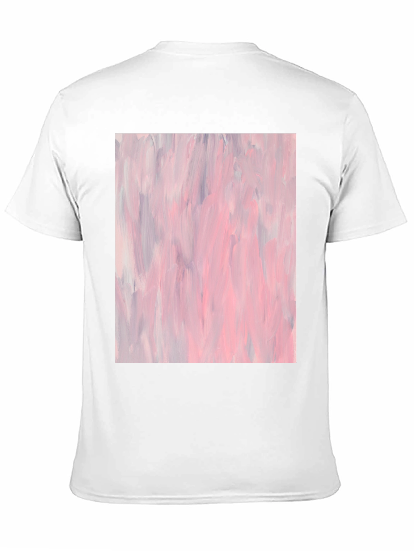 Abstract Art Black Cotton T-Shirt