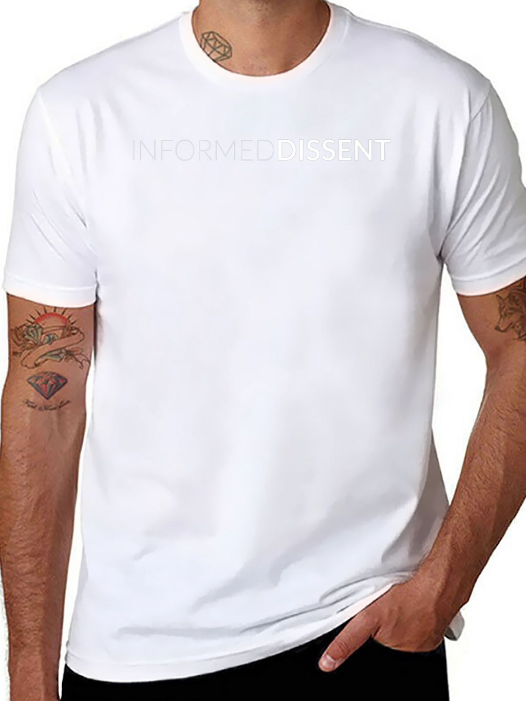 Informed Dissent Graphic Tee - Bold Statement T-Shirt