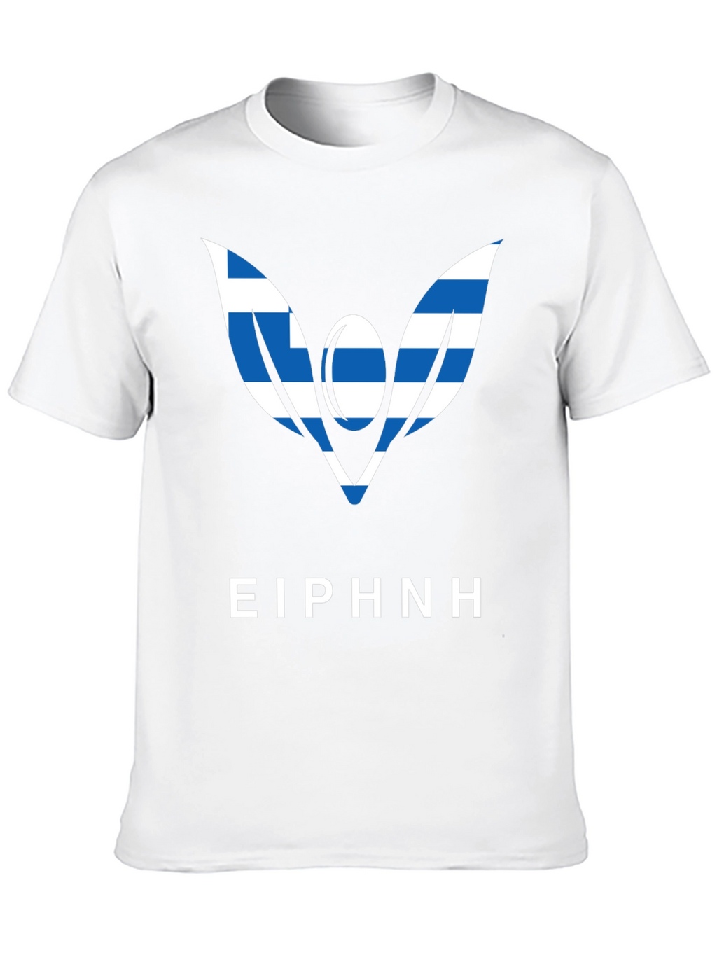 Greek Peace Dove Graphic Tee - Unisex Black T-Shirt