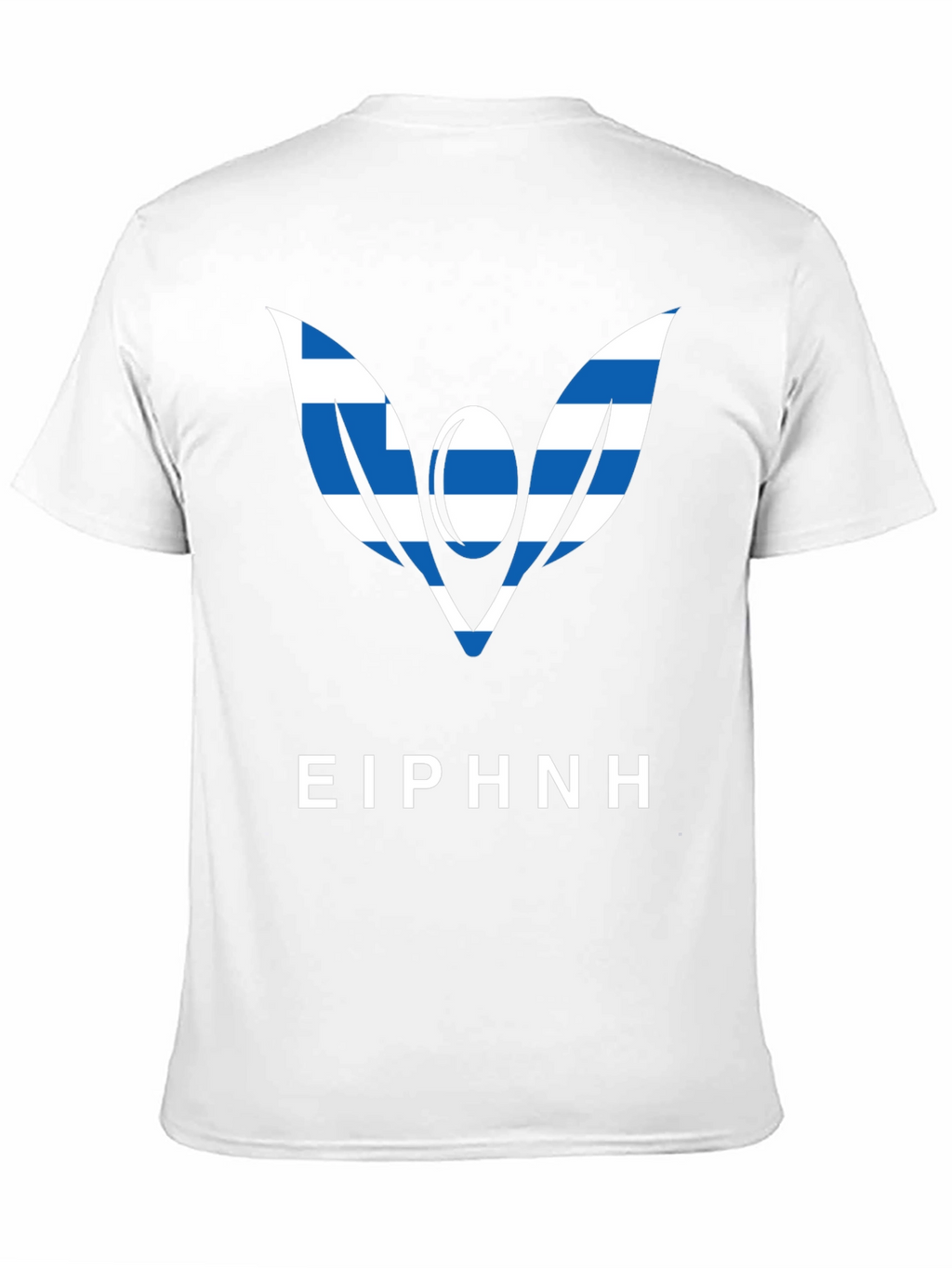 Greek Peace Dove Graphic Tee - Unisex Black T-Shirt