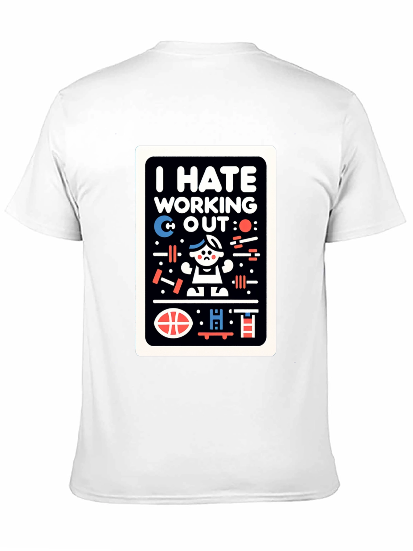 I Hate Working Out Graphic Tee
