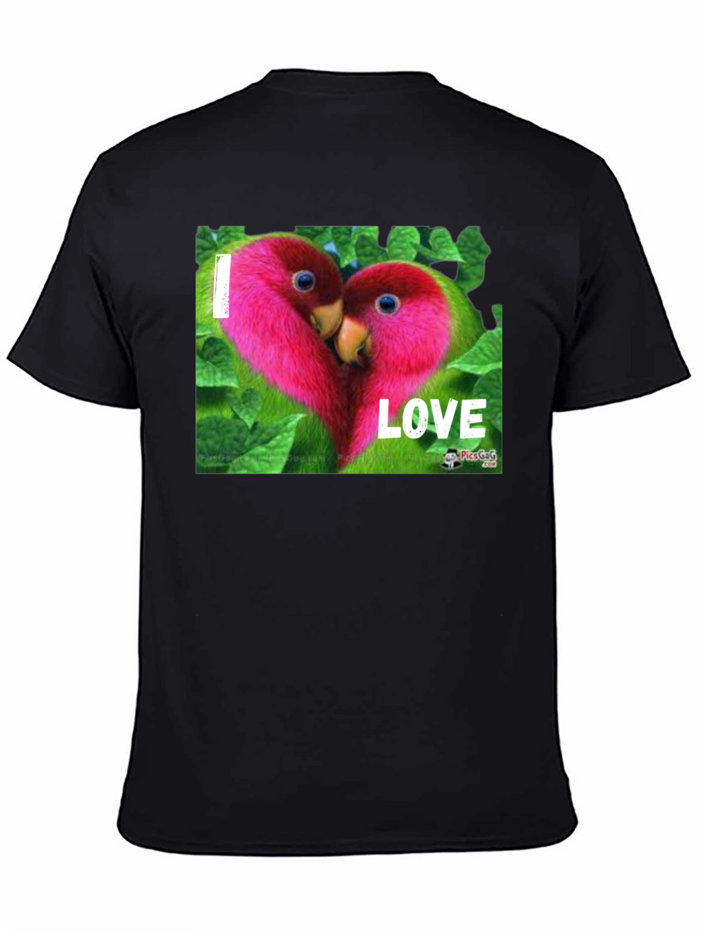 I Love Parrots Graphic T-Shirt