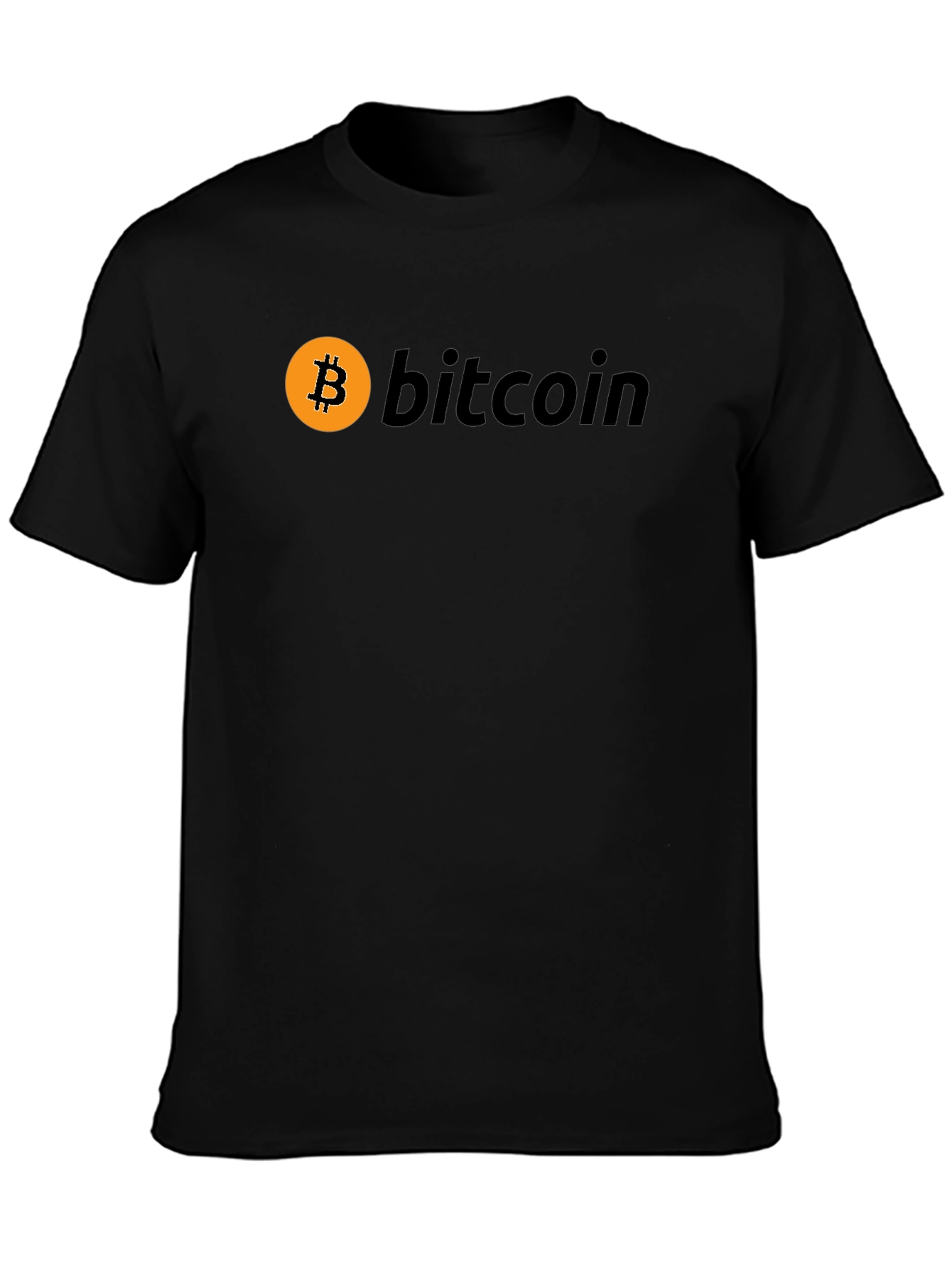 Bitcoin Crypto Black T-Shirt